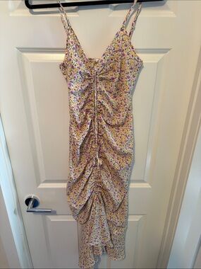 Cupshe Floral Camisole in Yellow, Purple & Green